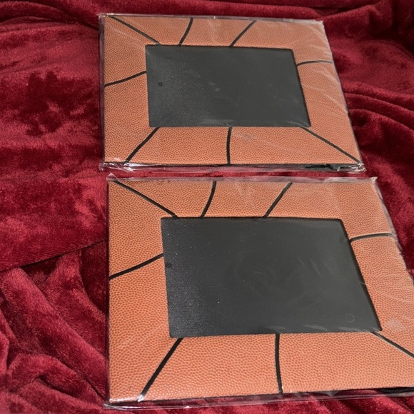 Elegant Brown basketball theme Picture Frame Set of 2 - Picture 3 of 9